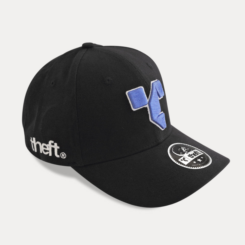 Icon snapback cap angle view