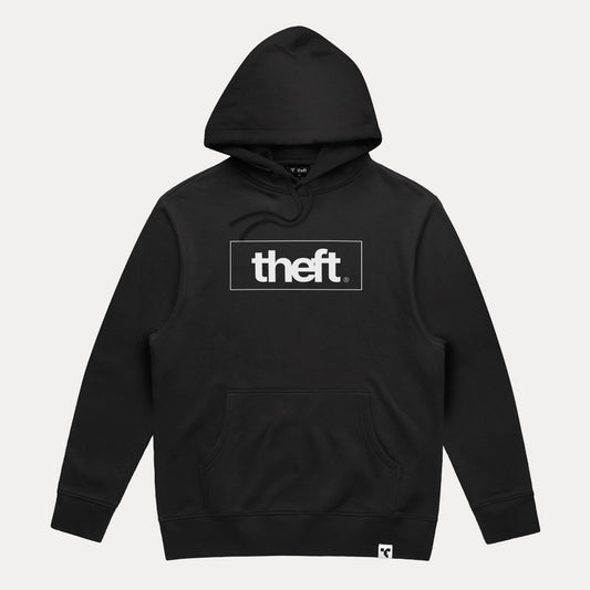 Keyline logo hood - black - front view