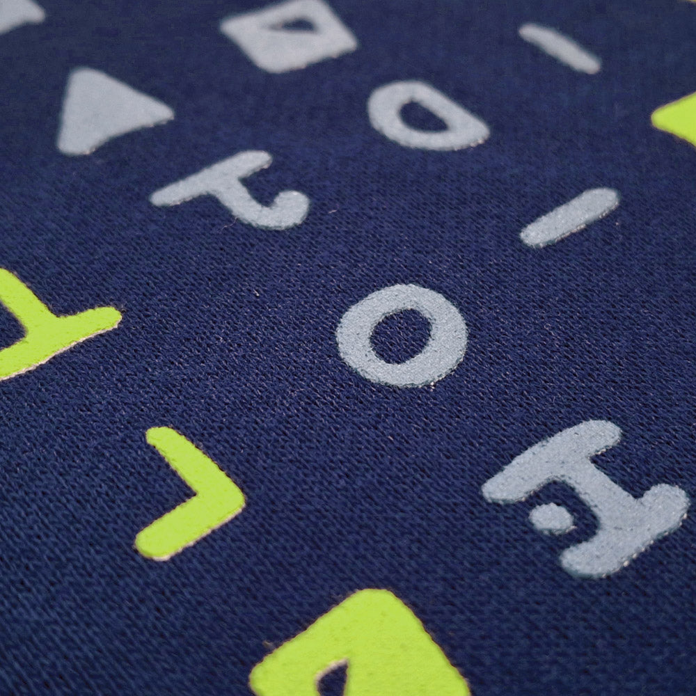 The Zodiac hood - cobalt - back detail view