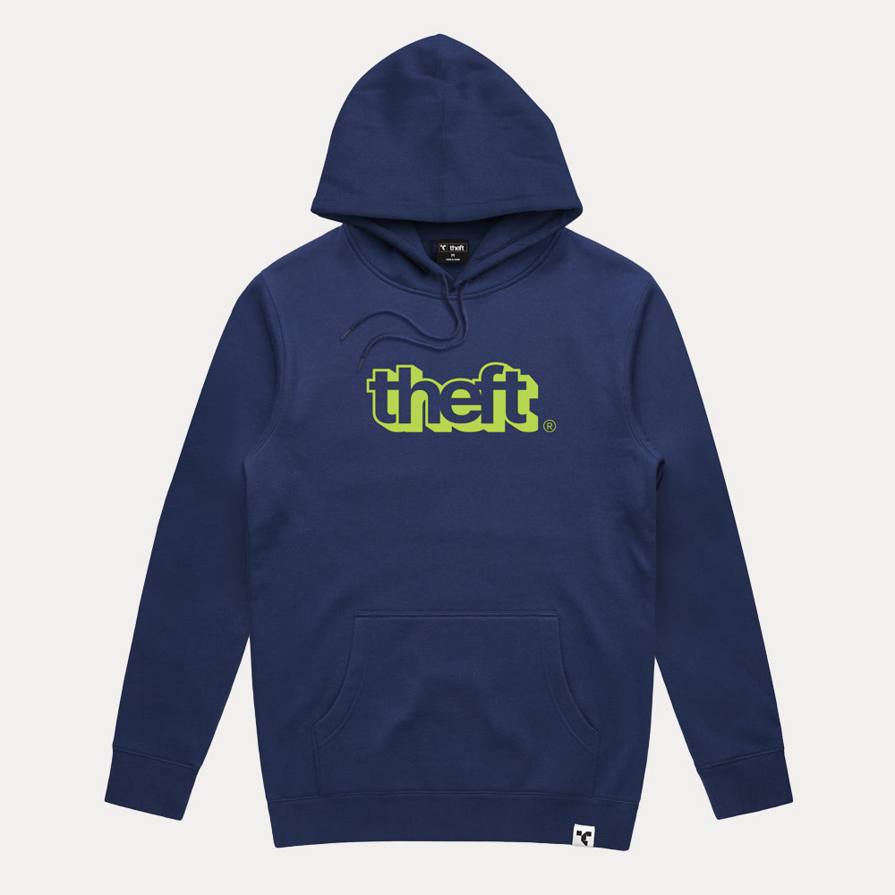 The Zodiac hood - cobalt - front view