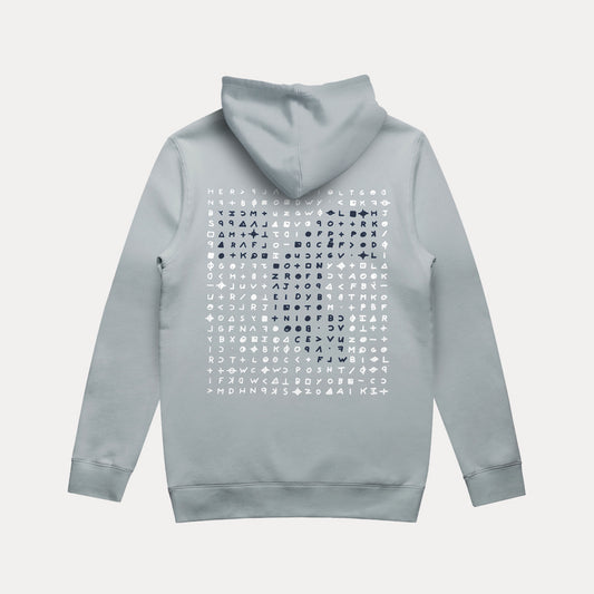 The Zodiac hood - smoke - back view